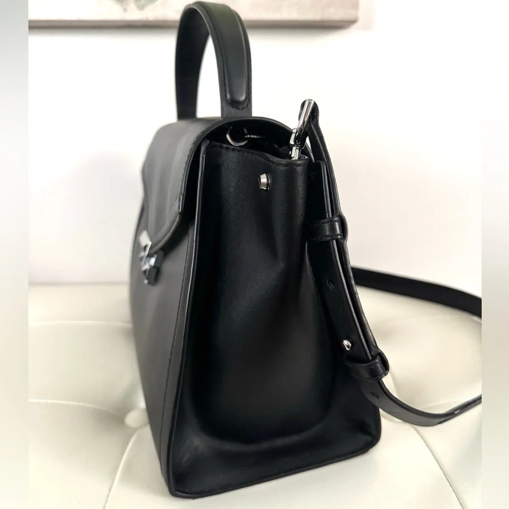 Michael Kors Whitney Large Top-Handle Leather Satchel